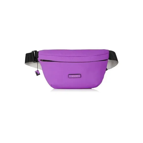 Hedgren Belt Bag Cross Over Body Pouch Halo Violet Berry (purple) Waist Pack NWT - Picture 1 of 10